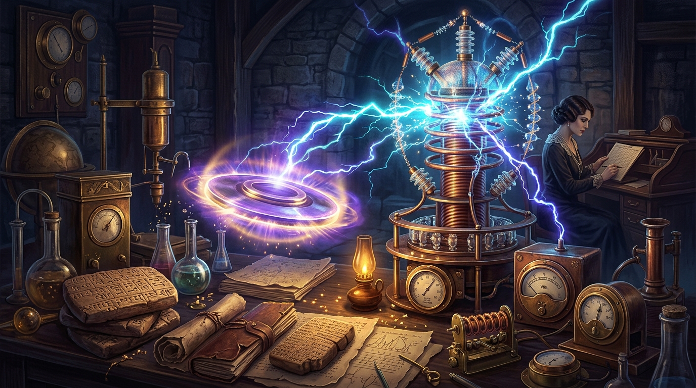 Maria Orsic, Nikola Tesla and Suppressed Ether Technologies