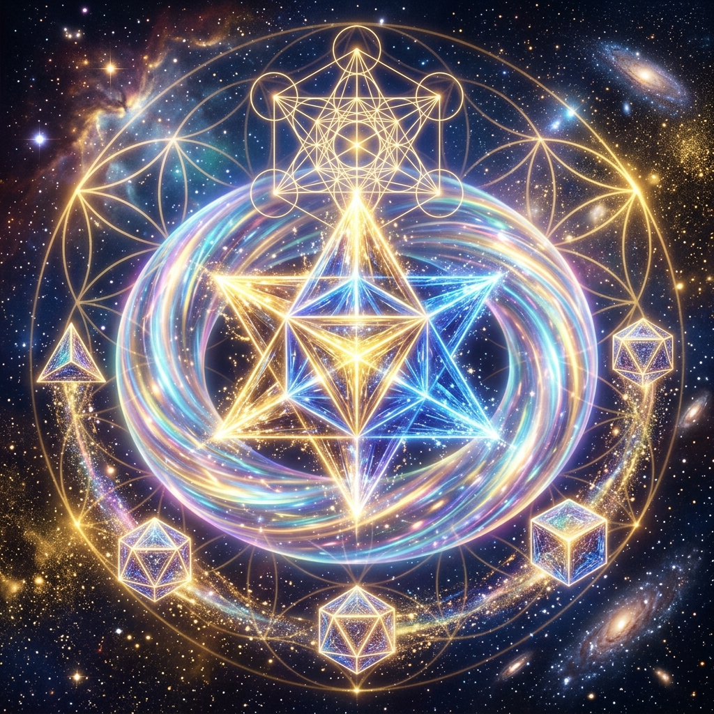 O Veículo Merkabah e o Cubo de Metatron