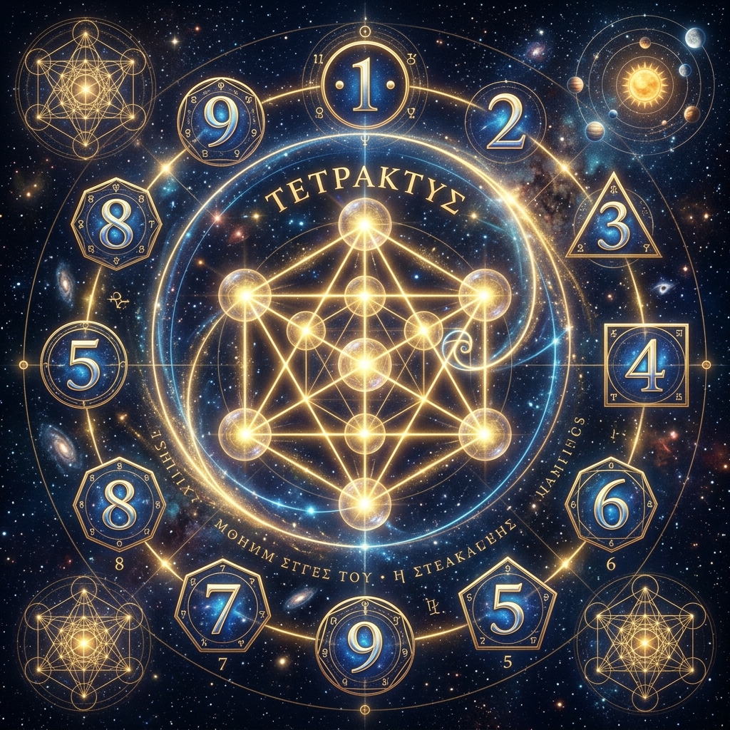 A Tetraktys Pitagórica e a Harmonia das Esferas Celestes
