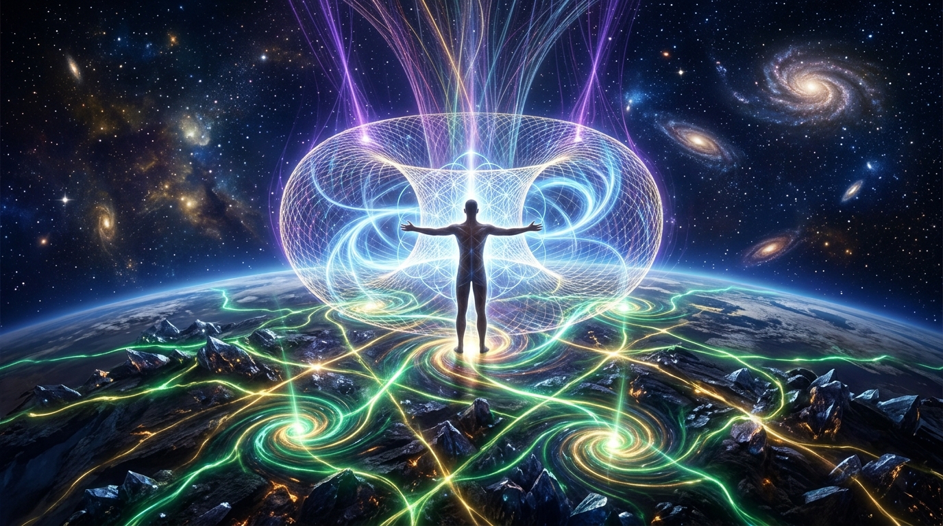 A Matriz de Energias Sutis e Linhas Telúricas de Gaia